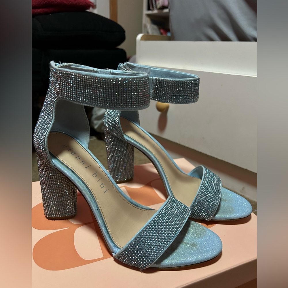Baby Blue Gianni Bini Heels